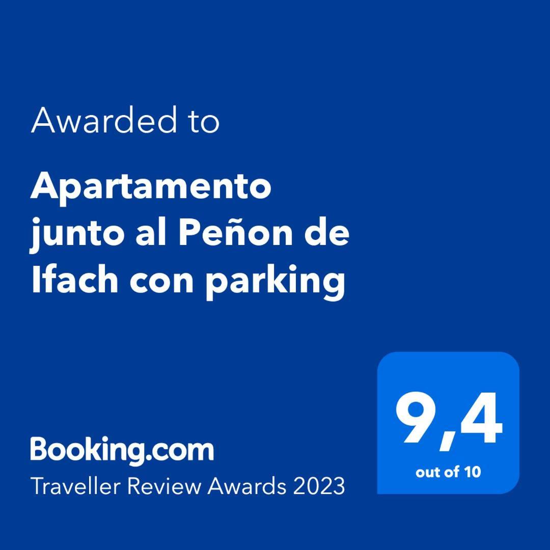 Apartamento Junto Al Penon De Ifach Con Parking Calpe Esterno foto